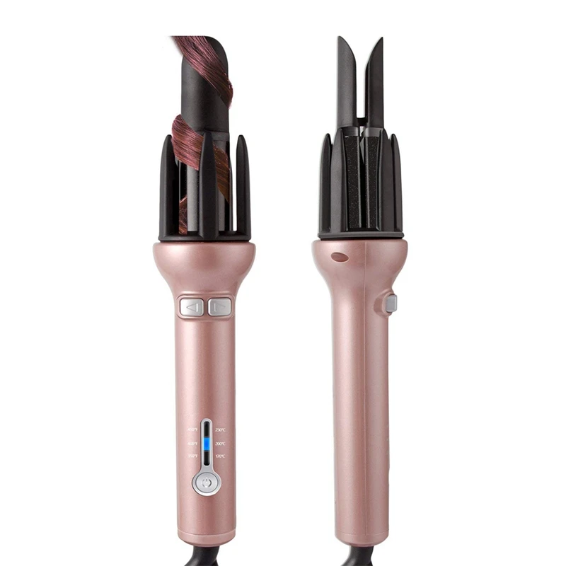 

Automatic Curling Iron Hair Curler Wand Curl Rotating Magic Hair Curling Iron Salon Tools Titanium Auto Hair Curlers Eu Plug