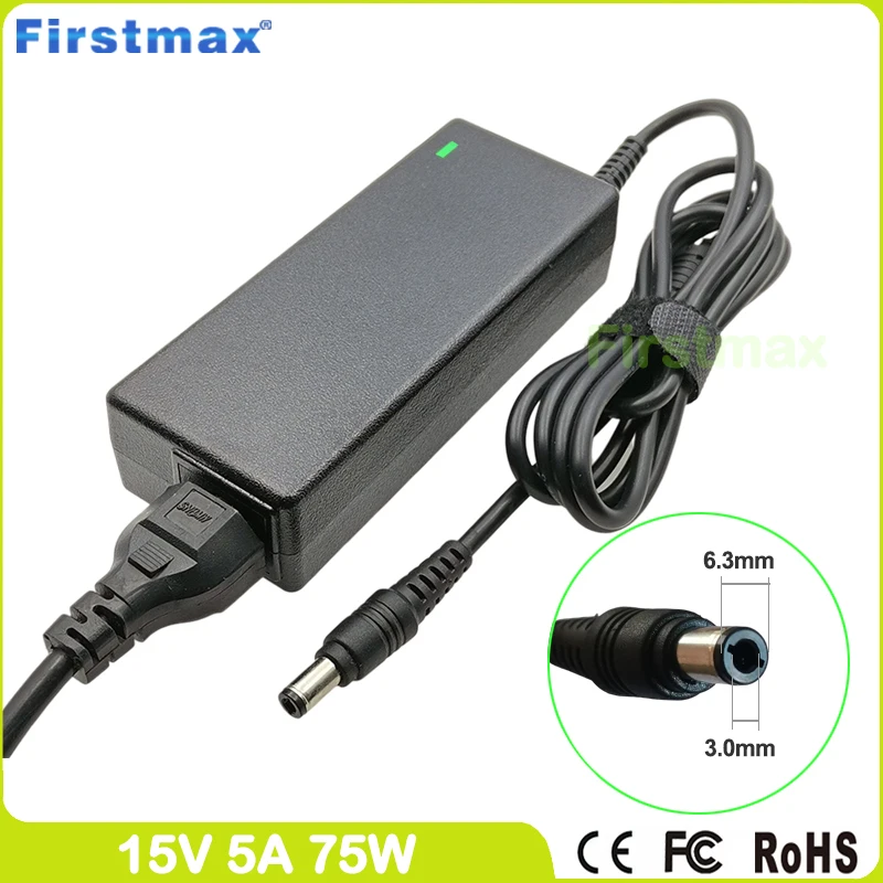 

15V 5A laptop charger ac adapter PAACA008 for Toshiba Tecra A6 A7 A8 A9 M1 M10 M2 M2V M3 M4 M5 M5L M6 M7 M700 M7-102 M9 M9L P10