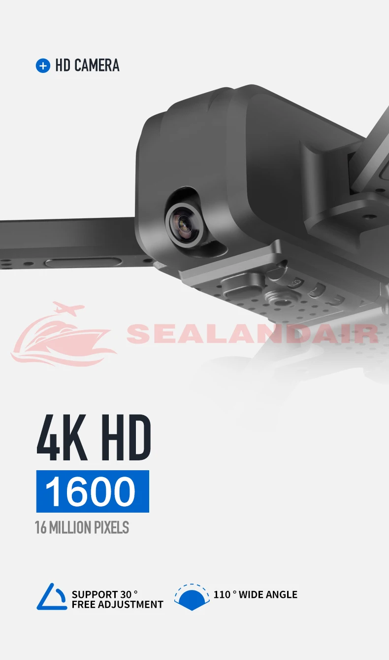 SEALANDAIR Квадрокоптер Дрон с 4K HD широкоугольная Двойная камера wifi видео Live FPV оптический поток RC Квадрокоптер Дрон игрушка VS SG706