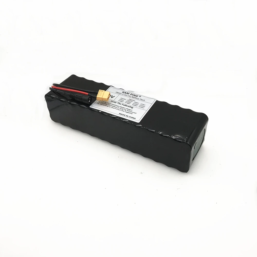 48v lithium ion battery Built-in BMS 13S3P 10Ah/10000mAh 18650 48V li ion batterie bateria pack for powerful electric bike motor