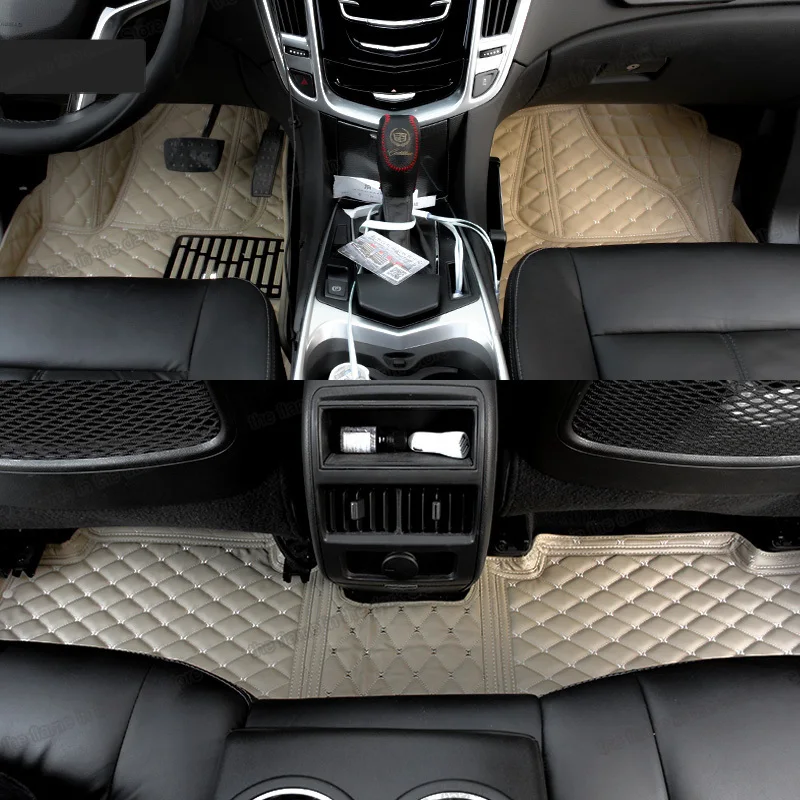 lsrtw2017 auto styling car floor mats for cadillac SRX 2010 2011 2012