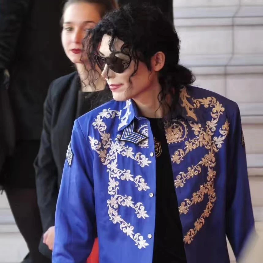 Редкий MJ майкл джексон англия сша это он сделан вручную 100% кристалл на серебряной