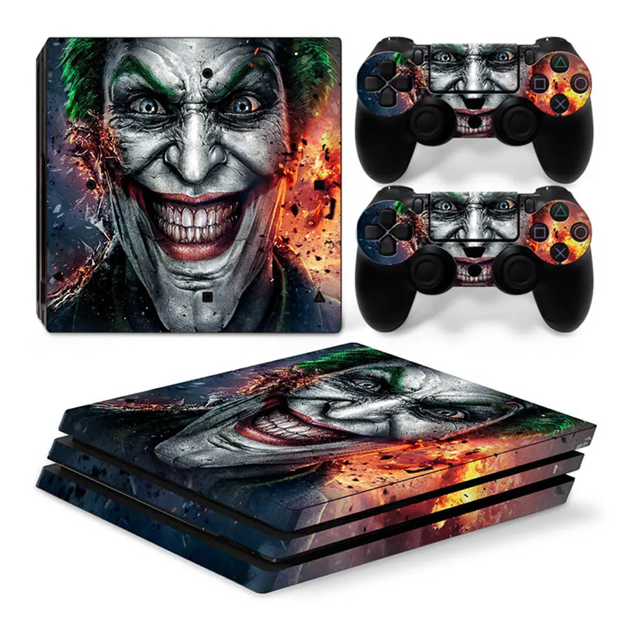 Несколько стилей Виниловая наклейка для PS4 консоли с 2 контроллерами Защитная Наклейка для PS4 PS4 Slim PS4 PRO Gamepad