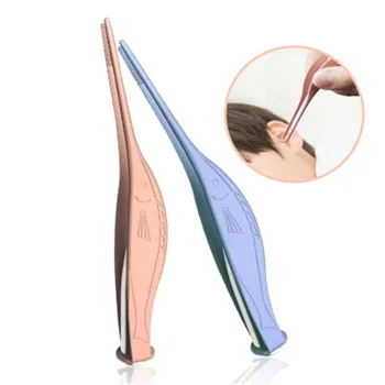 

New Arrival Stainless Steel Earpick Ear Picking Tweezers With Light Curette Cleaner Earwax Tweezers Health Care Tool Ear Care