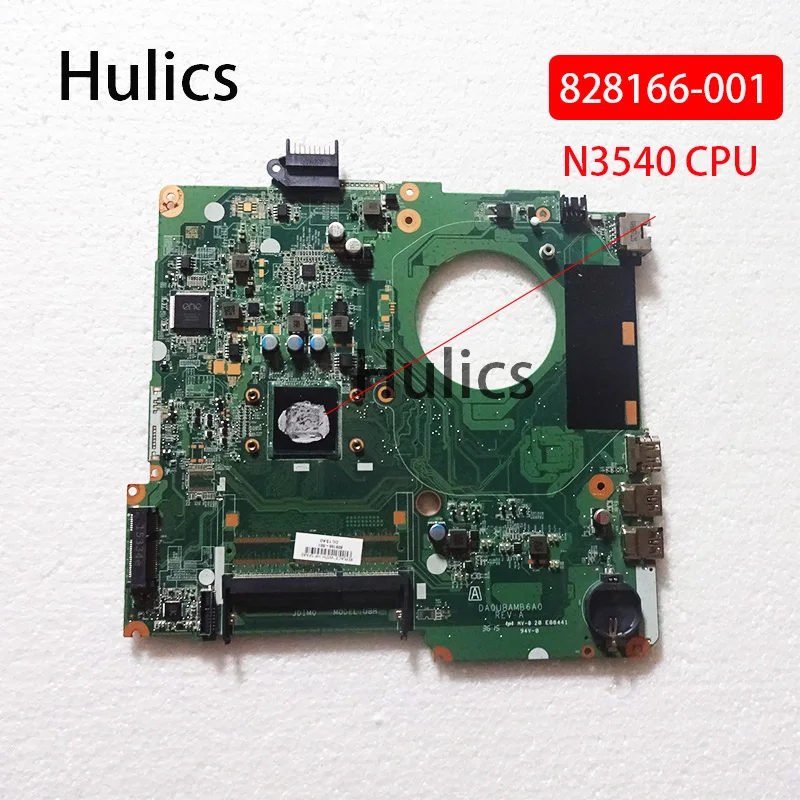 Материнская плата для ноутбука HP Pavilion 15-F 828166-601 828166-001 828166-501 DA0U8AMB6A0 с процессором