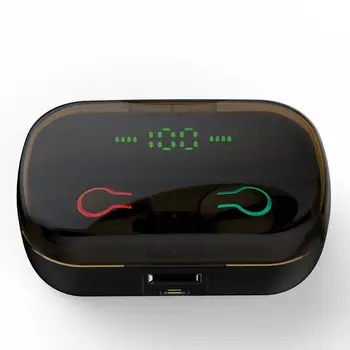 

Bluetooth 5.0 Wireless Headset Mini Invisible Tws Earphone with Charging Case G6DD