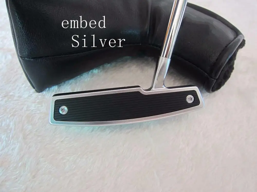 silver 01 Мульти выбор клюшки для гольфа черного и серебристого цвета клюшки для гольфа с чехлом для головы - Цвет: silver 01
