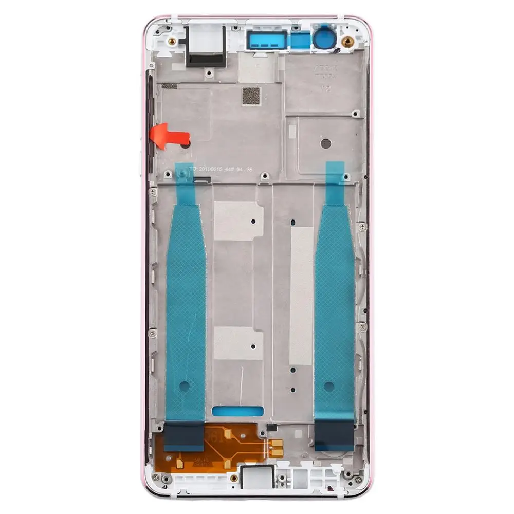 Белый Передний корпус ЖК рамка пластина для Nokia 3,1 TA-1049 TA-1057 TA-1063 TA-1070 TA - Цвет: Белый