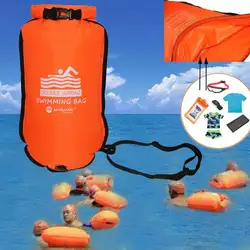 20L надувной открытый надувной плавательный флотационный мешок спасательный буй бассейн сухой водонепроницаемый мешок для спасательный
