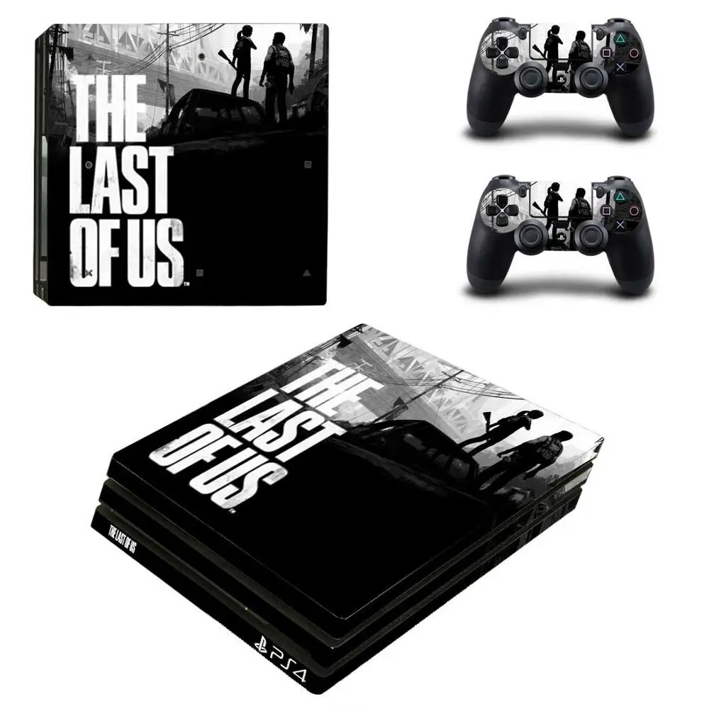 Последний из нас PS4 Pro sticker s PS 4 Play station 4 Pro виниловые наклейки для playstation 4 Pro консоли и контроллера