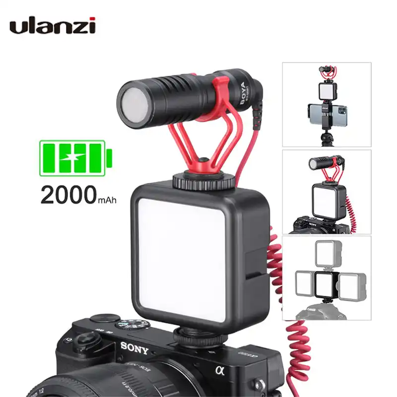 drones ulanzi vl49 mini led luz