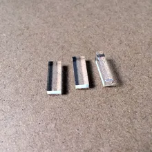 Оптический К9 стеклянный квадратный светильник направляющий стержень прямой угол Призма луч разделитель клей Призма Стекло