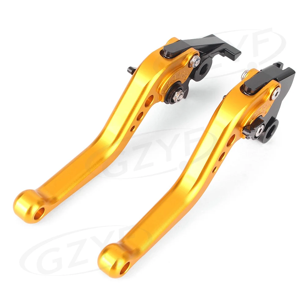 Мотоциклетные Короткие сцепные рычаги для Kawasaki Ninja 2000-2004 ZX6R 2004-2005 ZX10R& 2003 2004 2005 2006 Z1000& ZX12R, золото