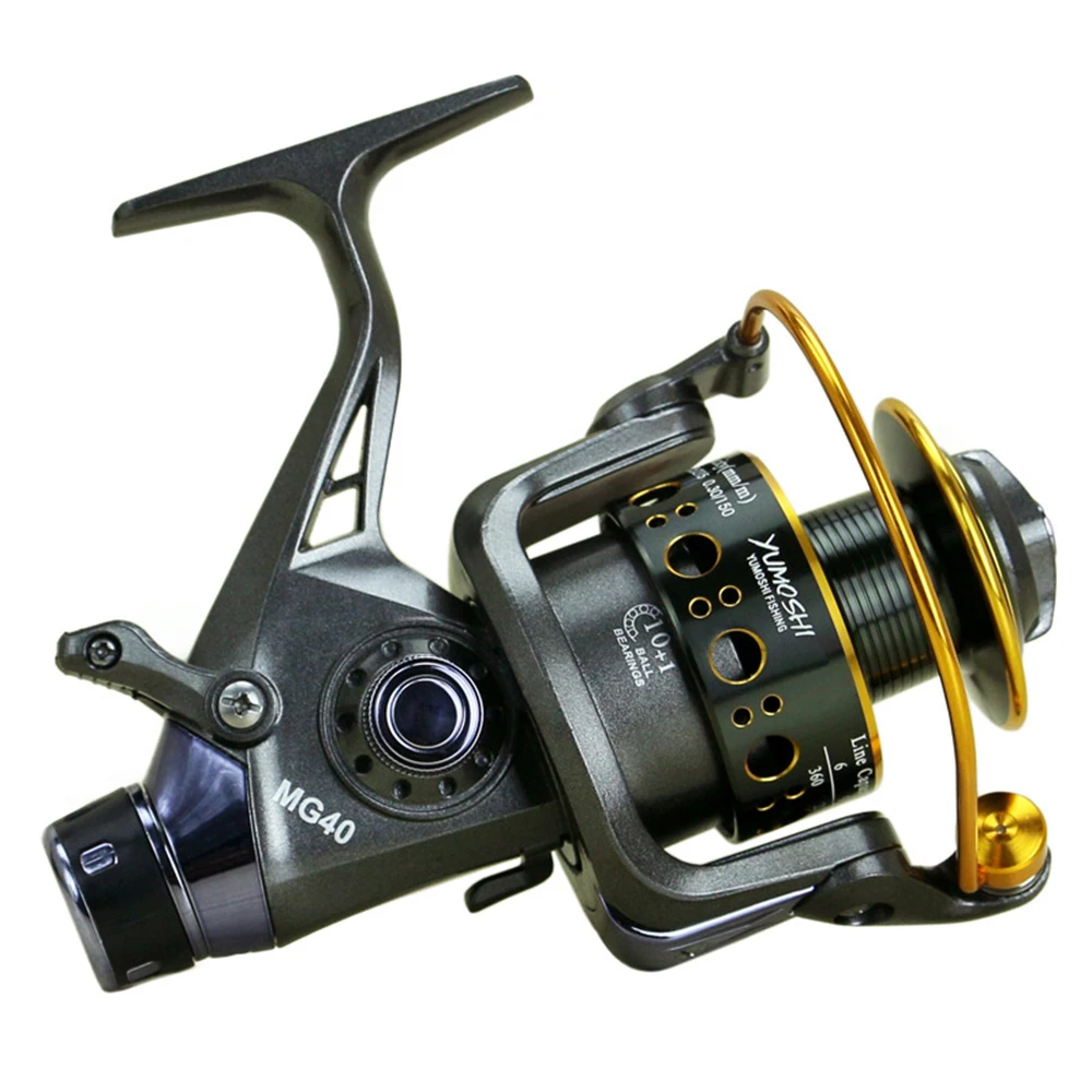 

MG30 60 Double Unloading Metal Head Front Rear Brake Fishing Reel Sea Fishing Wheel Throwing Round Carp Fishing Gear Accessories