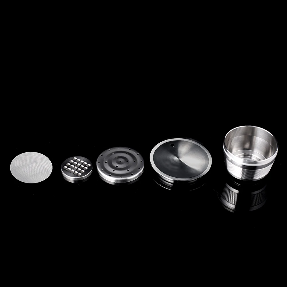 Stainless Steel Dolce Gusto Refillable Coffee Capsule Tamper Filter Baskets Reusable Dripper Kitchen Accessories Christmas Gift