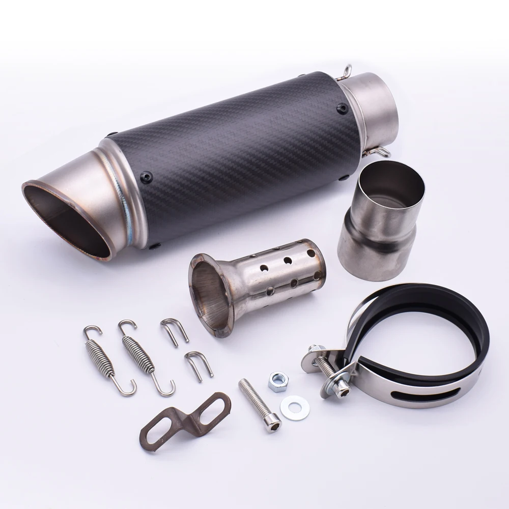 

51mm 61mm Motorcycle pipe exhaust with DB killer Exhaust Pipe Muffler For Yamaha XMAX300 x max 125 250 400 300 VMAX v max