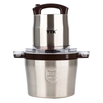 

Large Capacity Meat Grinder Household Stainless Steel High-power Minced Meat Blender Pepper Garlic Slicer Mincer