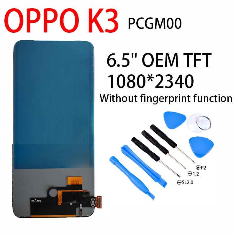 Для OPPO Reno/Reno 2/Reno Z/k3/10X Zoom/CPH1919 PCGM00 CPH1917 1907 ЖК-дисплей сенсорный экран дигитайзер Замена