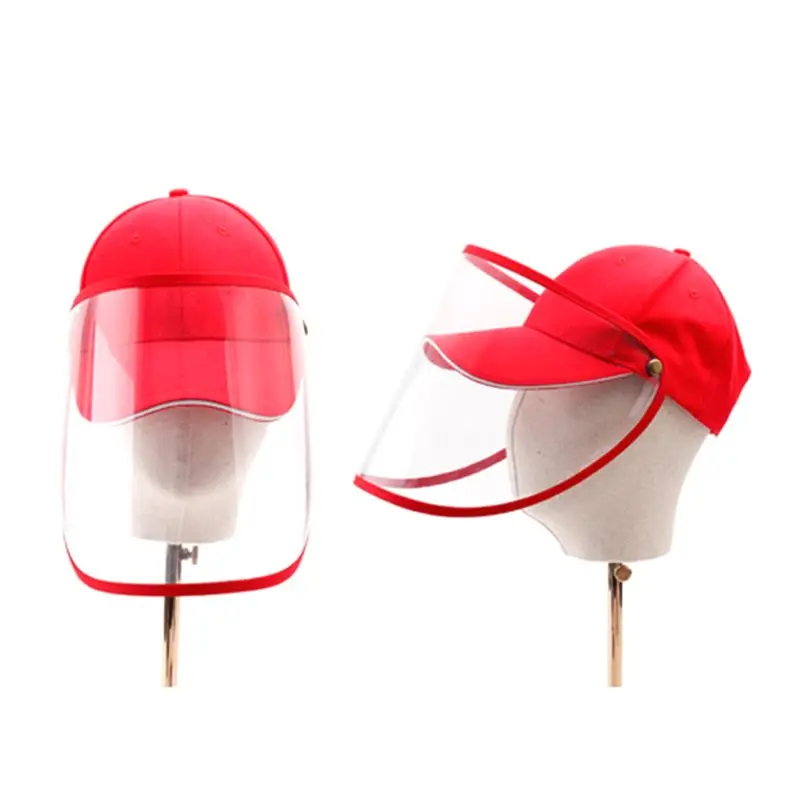 

Protective Cap Eye Protection Mask Baseball Cap Removable Face Anti-saliva