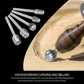 

20pcs/set Milling Cutter Smooth Appearance Superb Craftsmanship High Speed Steel Woodworking Engraving Router Bit