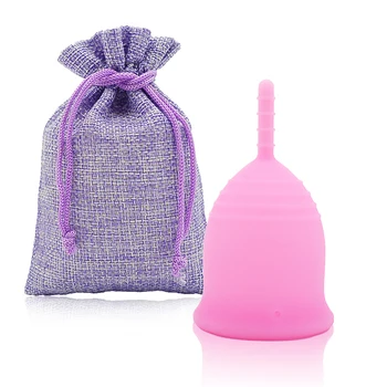 

Women Reusable Menstrual Cup Silicone Feminine Hygiene Product Menstrual Cup Coupe Menstruelle for Lady Menstrual Period Cup