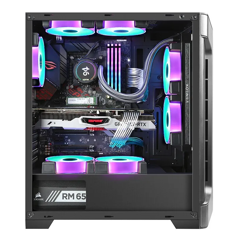KOTIN GD1 Intel Core i9 10900K 3.7GHz Gaming PC Desktop RTX3090 24GB RAM 32GB Computer Water Cooling