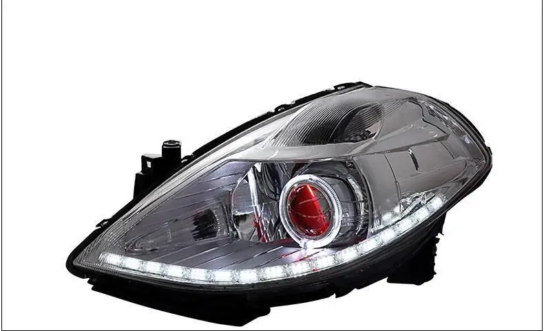 Drl лампа Assessoires Cob Automovil Neblineros Led Para Автомобильные фары в сборе 08 09 10 11 12 13 14 для Nissan Tiida