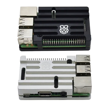 

3 in 1 Raspberry Pi 3 Model B+(Plus) Board+ Cnc Aluminum Case + 5V 3A Power Adapter with Wifi & Bluetooth Set