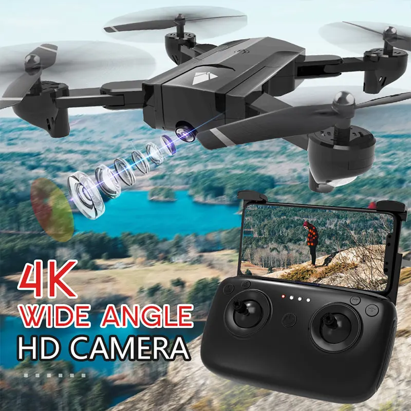 SG900 Дрон 4K складной рычаг Wifi HD Двойная камера динамическое следование RC Квадрокоптер селфи Дрон Профессиональный Вертолет игрушка для детей