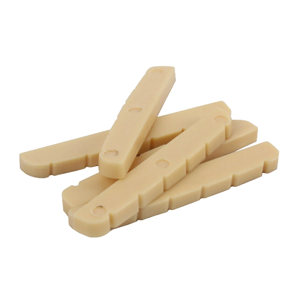 5pcs 6 String Electric Guitar Nut Saddle for ST TL Guitar Replacement Accs