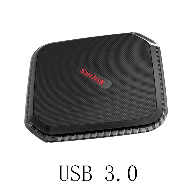 SanDisk Портативный внешний SSD 1 ТБ 500GB 440M внешний жесткий диск SSD USB 3,0 HD SSD жесткий диск 250GB твердотельный диск для ноутбука - Цвет: EXT