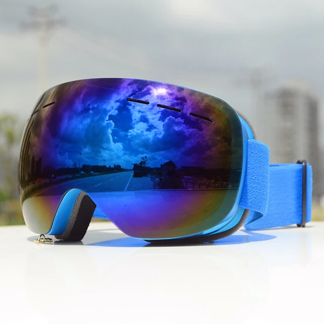 US $12.99 Ski goggles snowboard glasses double anti-fog lens large mask winter snow snowmobile ski glasses Ma