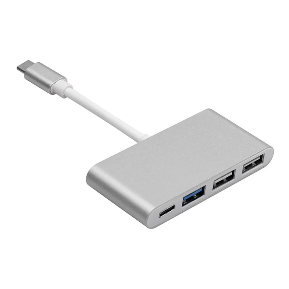 4 в 1 Type C к USB 3 0 2 USB-C многопортовый зарядный конвертер концентратор для Macbook с