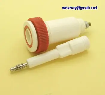

DHL/EMS 10 Sets 15KV high voltage resistant banana plug / socket welding - Triangle Shape-A8