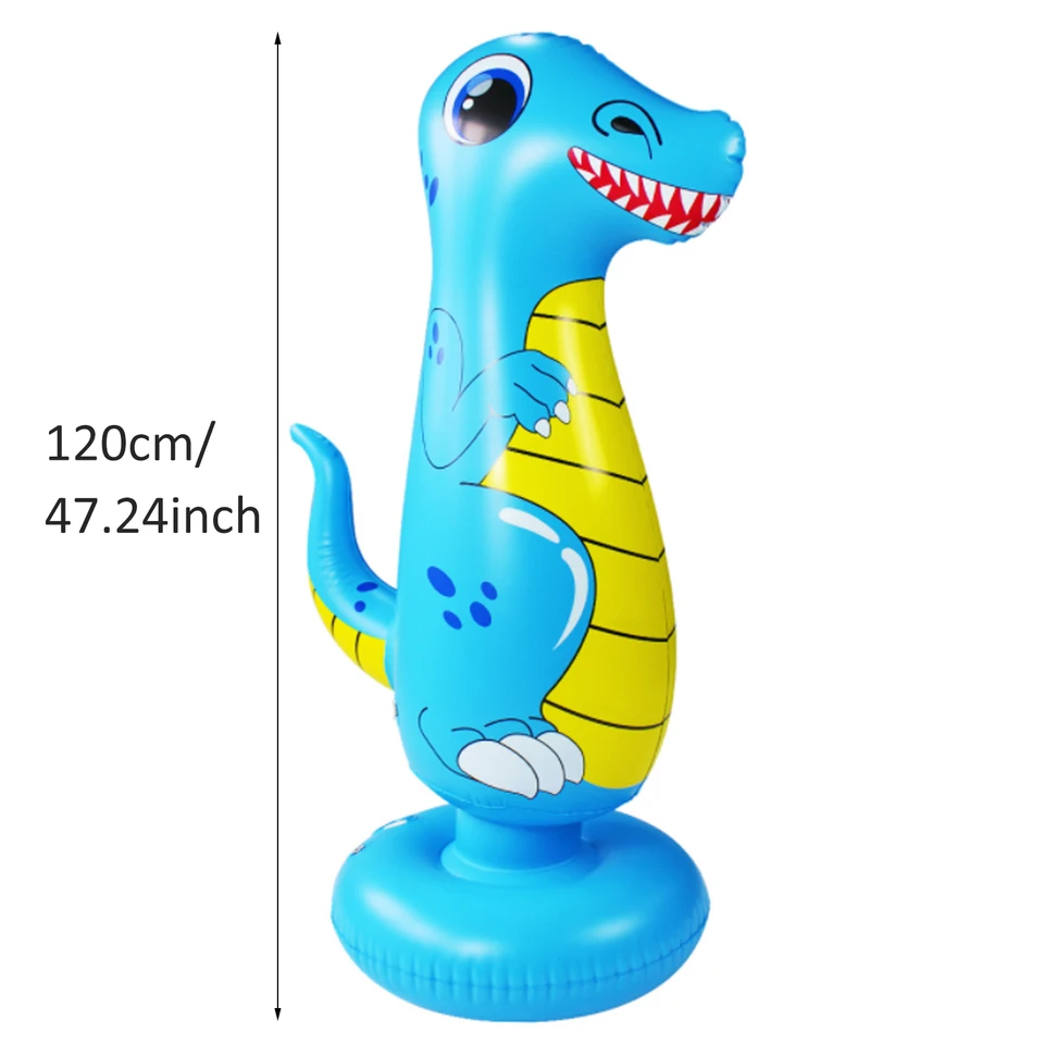 Kids Dinosaur Punching Bag Tumbler Sports Toy
