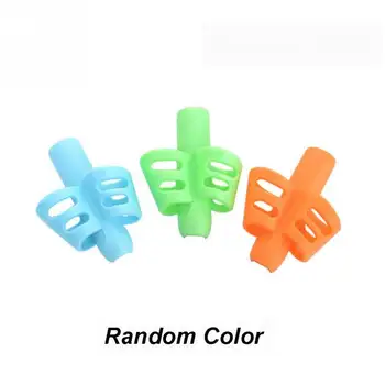 

1000 pcs Children Pencil Holder Tools Silicone Two Finger Ergonomic Posture Correction Tools Pencil Grip Writing Aid Grip