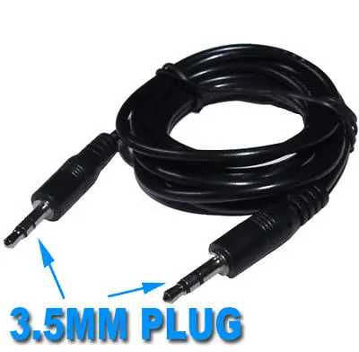 

DHL/EMS 100X 3.5 MM Plug Male TO Male headphone speaker MP4 Cable-A8
