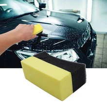 1 шт. PE Многофункциональный инструмент для чистки воском угловая протирать чистый остаточный воск для чистки салона автомобиля аксессуары Губка Кисть