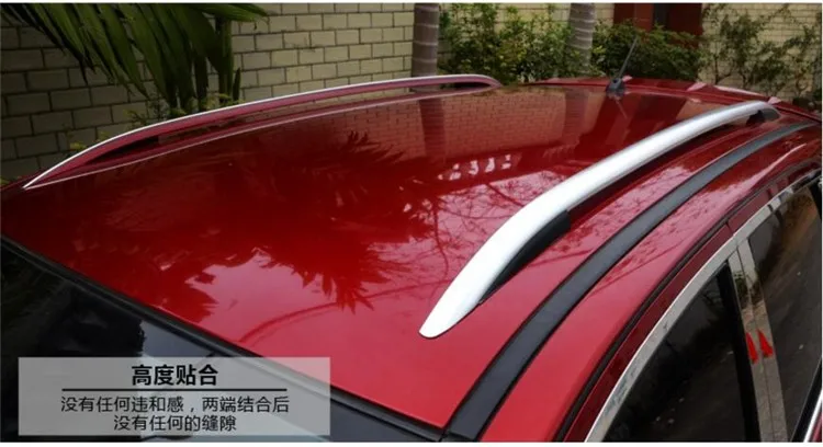Для Nissan Qashqai 2007 2008 2009-2013 багажник на крышу рейлинги бар багаж несущей штанги Топ Стойки рельсовые коробки алюминиевый сплав