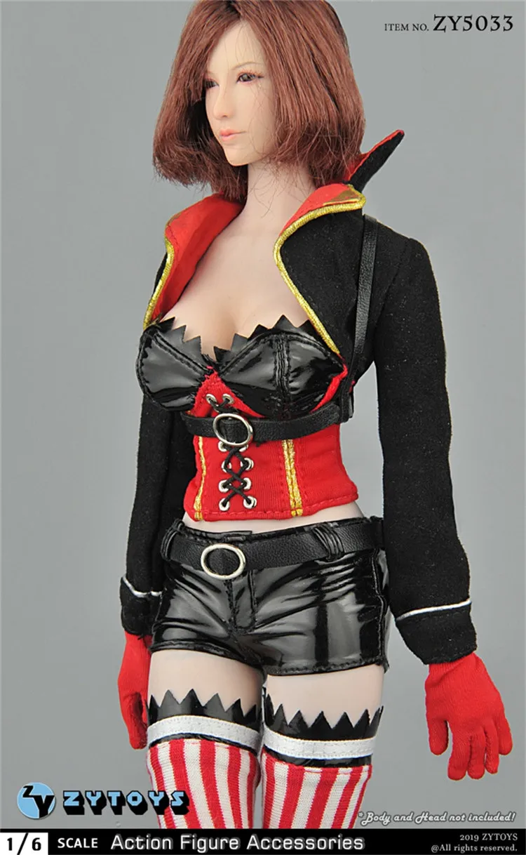 ZYTOYS ZY5033 1/6 Jean Barr костюм набор для 12 дюймов Женская Фигурка DIY