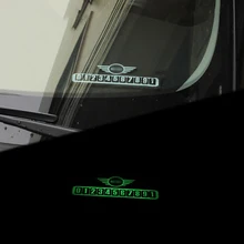 Автомобильная временная парковка уведомление номер телефона пластина светящийся дисплей для BMW MINI ONE COOPER JCW F54 F55 F56 F60 R55 R60 аксессуары