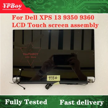 

13.3" Original For Dell XPS 13 9350 9360 LCD Touch screen assembly Display 1920*1080 or 3200*1800 07TH8V P54G P54G002 Silver