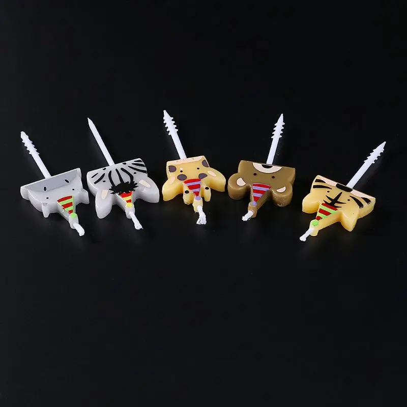 5Pcs/set Cute candle zoo party shape Carnival animal birthday candles