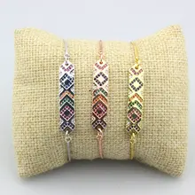 Регулируемый 10 шт./лот Мода cz браслет, цветной, с кубическим Цирконом микро проложить connetor, ювелирные изделия браслеты ручной работы