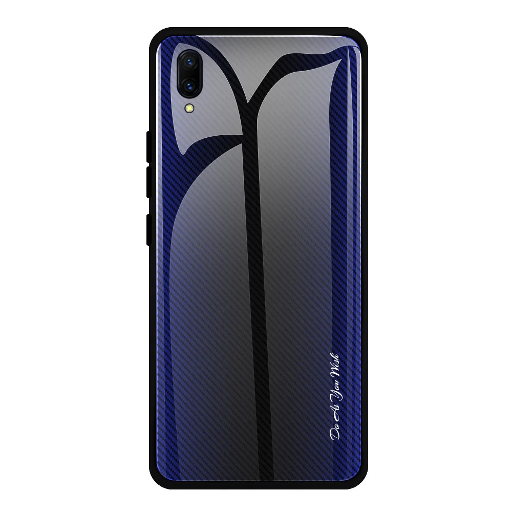 03 Градиент текстуры закаленное Стекло для V15 PRO S1 Pro V11 V11Pro X23 Y17 Y15 Y12 Y67 Y75 V7 Модный чехол - Цвет: 03