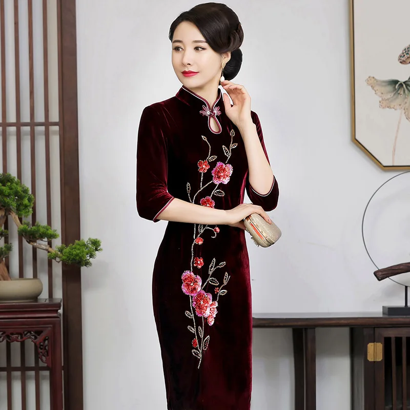 

bead, self-improvement, middle-aged and elderly mother's wear, high-grade toast, show up, direct sale by manufacturers