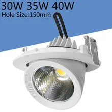 Долговечный Светодиодный точечный светильник с регулируемой яркостью 30 Вт 35 Вт 40 Вт CRI> 90 AC85-265V Гарантия 3 года 110лм/Вт