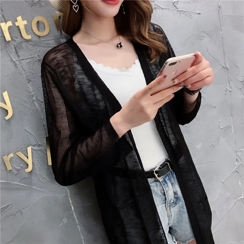 Jaquetas Feminino Куртка No Casaco 9250 настоящая фотография, новое тонкое пальто-кардиган средней длины 45-1-й этаж, 2-й ряд, 4-я полка