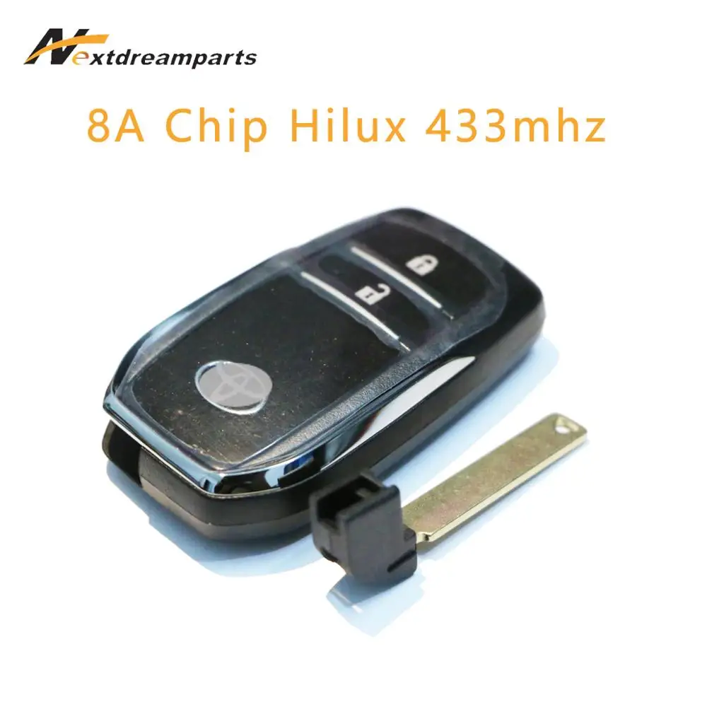 Автомобильный Дистанционный ключ для Toyota Hilux 433mhz 2 кнопки BM1EW(P7) 89904-0K051