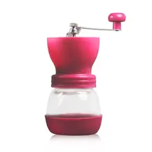 Моющаяся ручная кофемолка в стиле ретро кофемолка шлифовальный круг обозрения дизайн ручной кофе винтажная машина